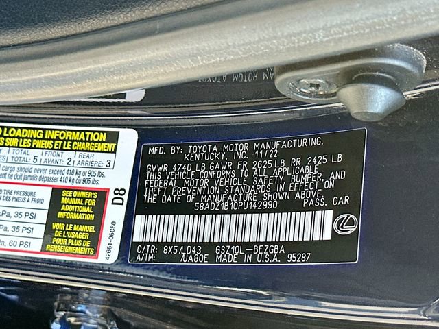 Used 2023 Lexus ES 350 w/ Premium Package image 32