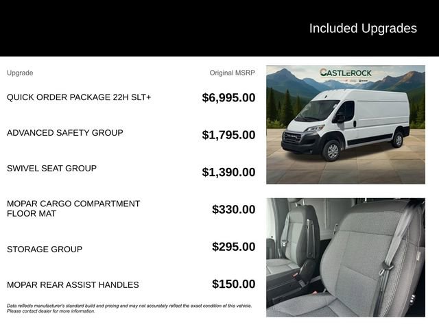 Used 2024 RAM ProMaster 3500 w/ Quick Order Package 22H SLT+ image 5