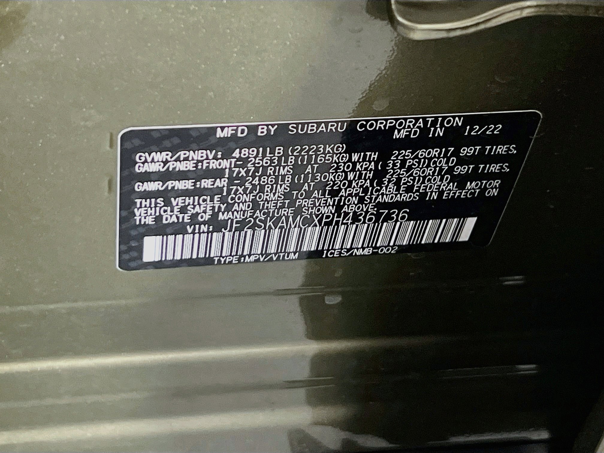 Used 2023 Subaru Forester Wilderness AWD/4WD image 33