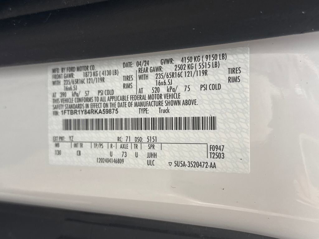 Used 2024 Ford Transit 250 Low Roof w/ Exterior Upgrade Package image 29