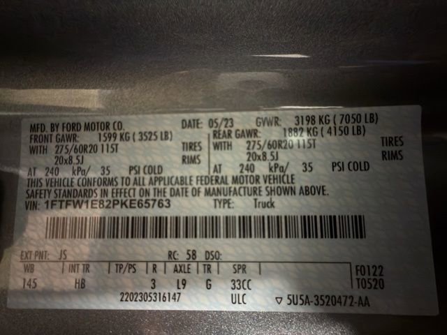 Used 2023 Ford F150 Lariat w/ Max Trailer Tow Package image 32