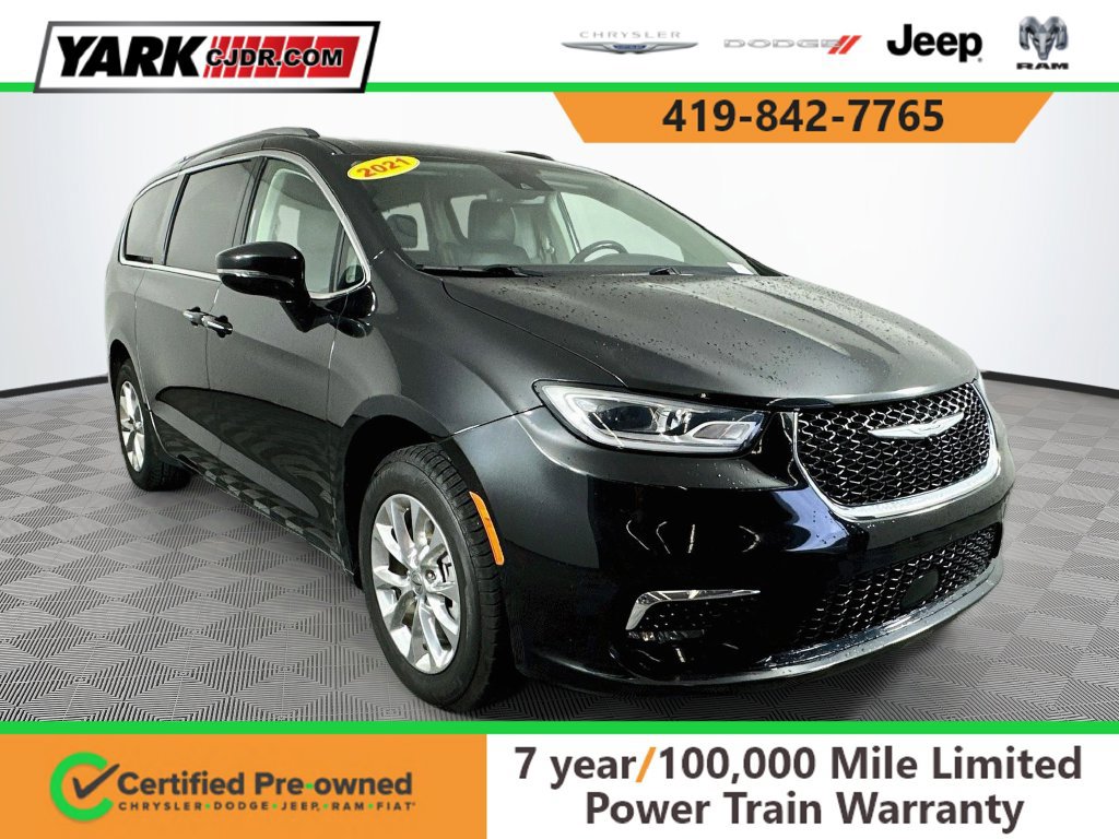 Certified 2021 Chrysler Pacifica Touring-L w/ Uconnect Theater Family Group