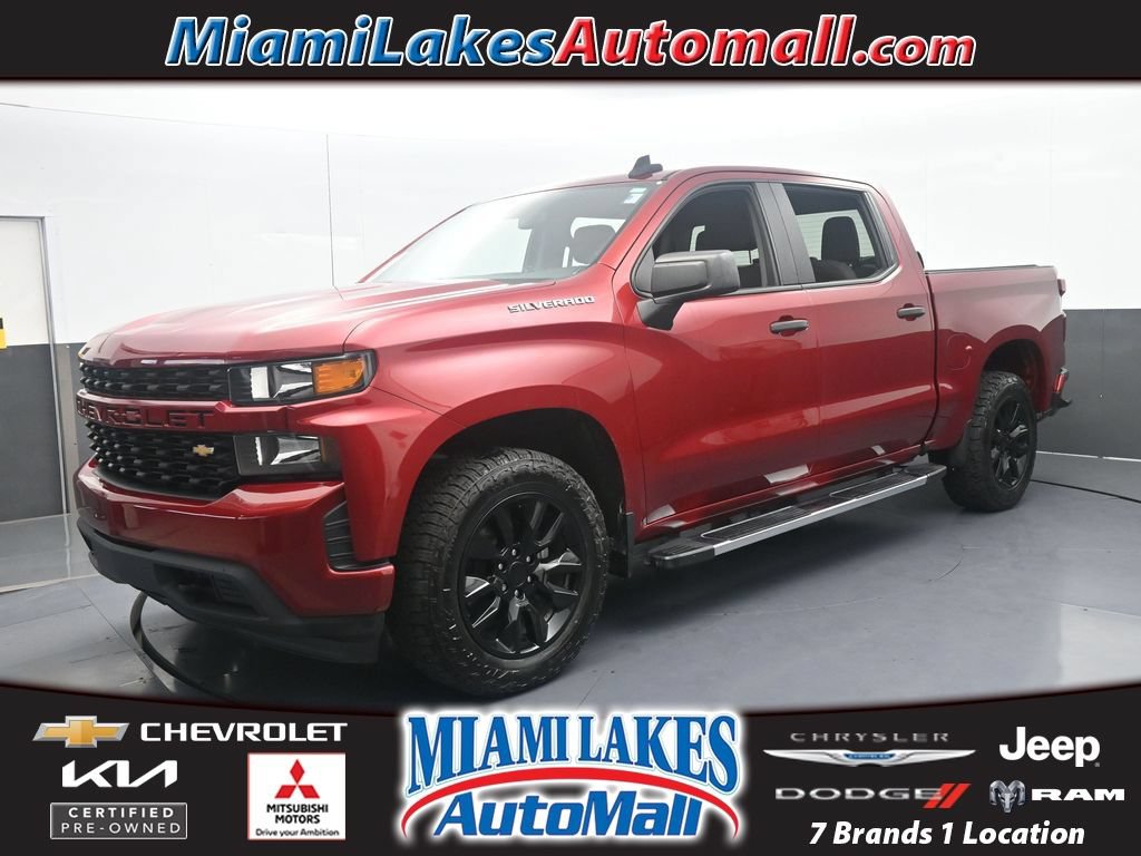 Used 2021 Chevrolet Silverado 1500 Custom RWD image 1