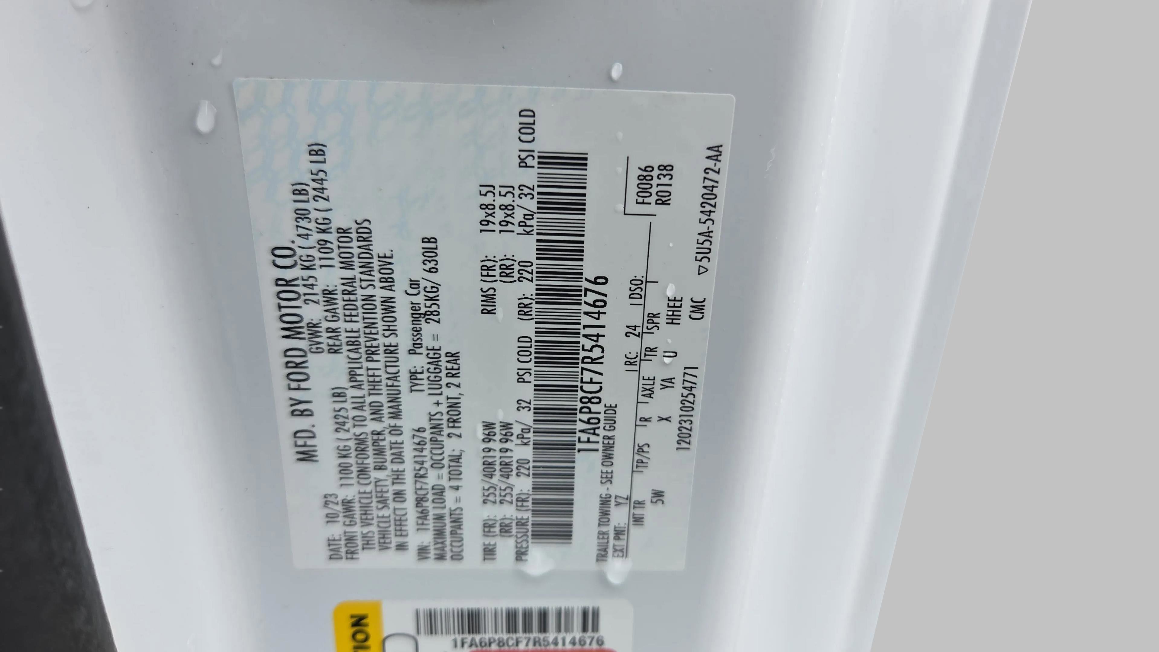 Used 2024 Ford Mustang GT Premium image 31