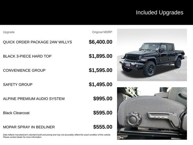 New 2026 Jeep Gladiator Sport AWD/4WD image 5