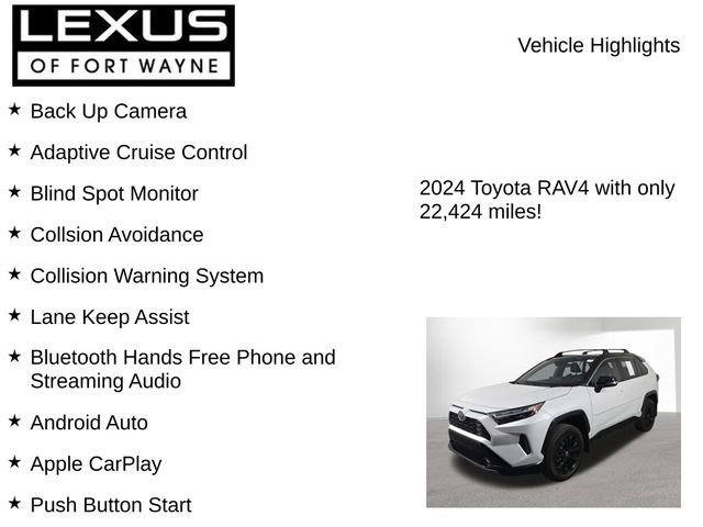 Used 2024 Toyota RAV4 XSE w/ Weather Package image 8
