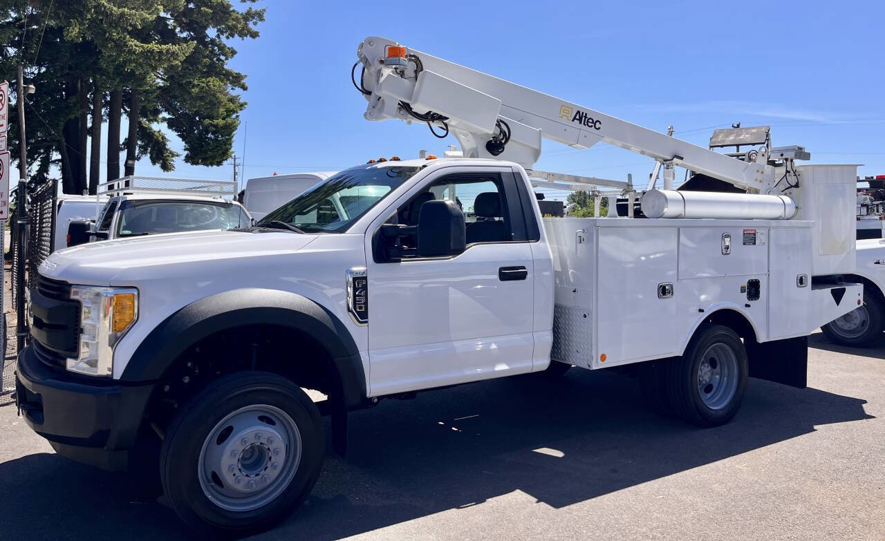 Used 2017 Ford F450 XL w/ Snow Plow Prep Package RWD video 1