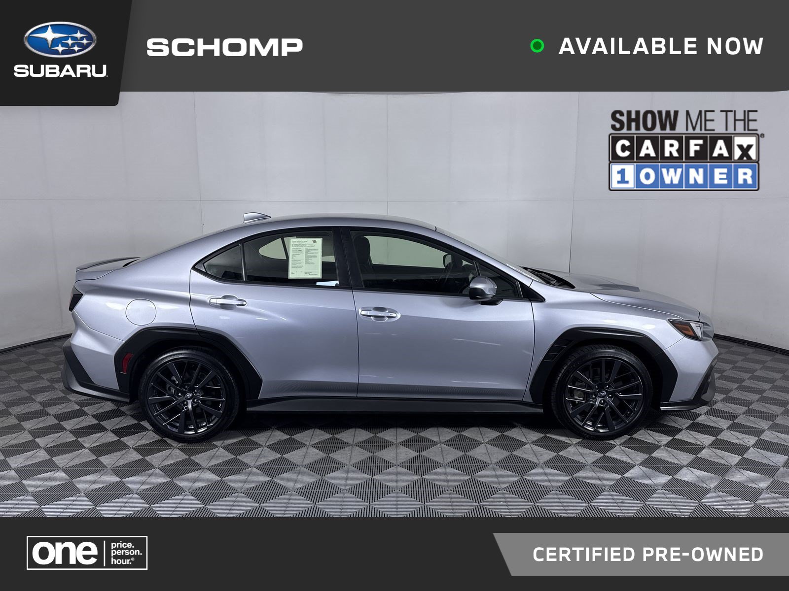 Certified 2024 Subaru WRX Premium
