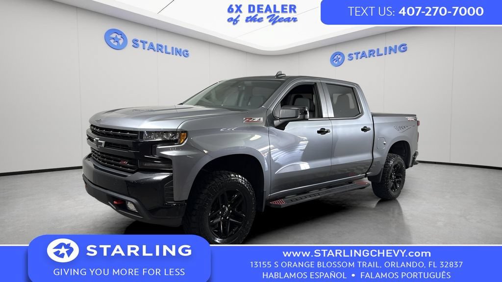 Used 2021 Chevrolet Silverado 1500 LT Trail Boss w/ Convenience Package II AWD/4WD image 1