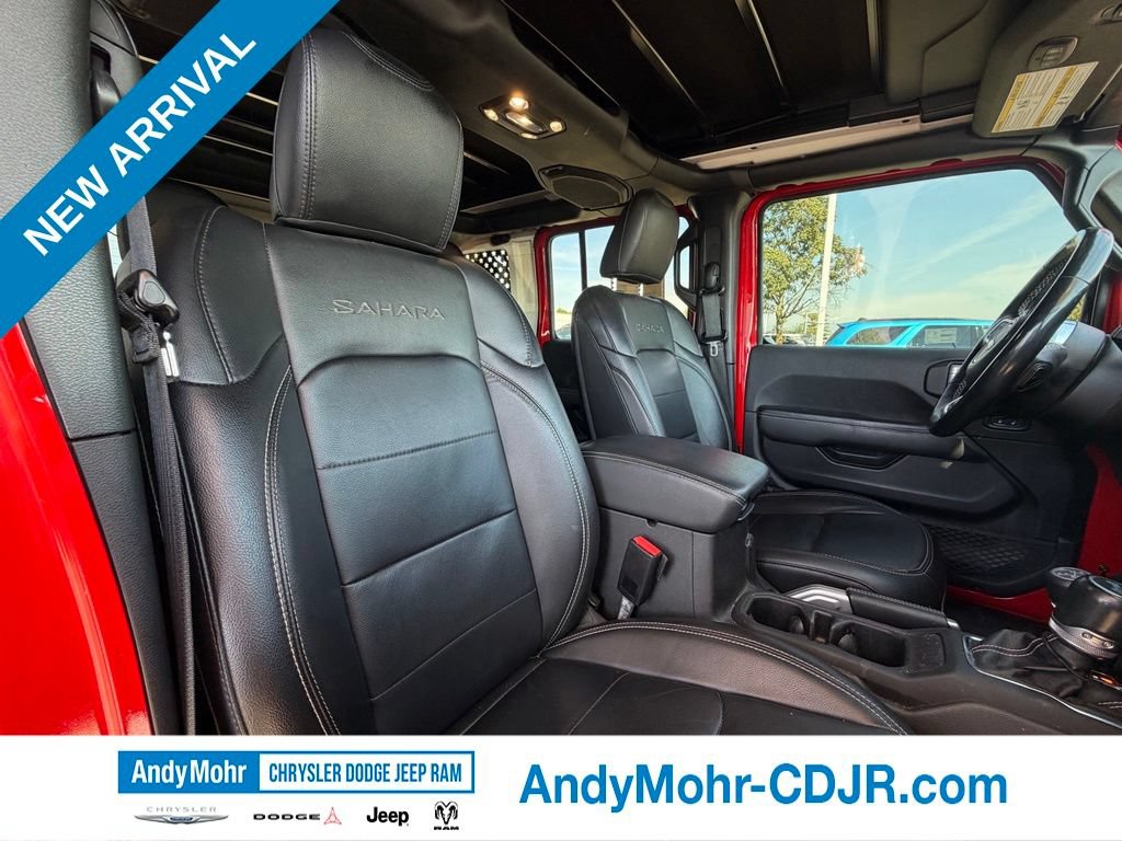 Used 2021 Jeep Wrangler Unlimited Sahara w/ Cold Weather Group AWD/4WD image 20
