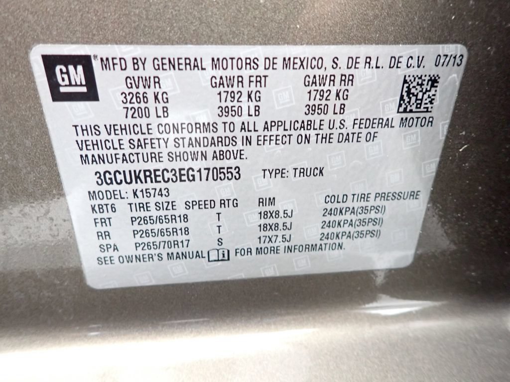 Used 2014 Chevrolet Silverado 1500 LT w/ All Star Edition AWD/4WD image 44