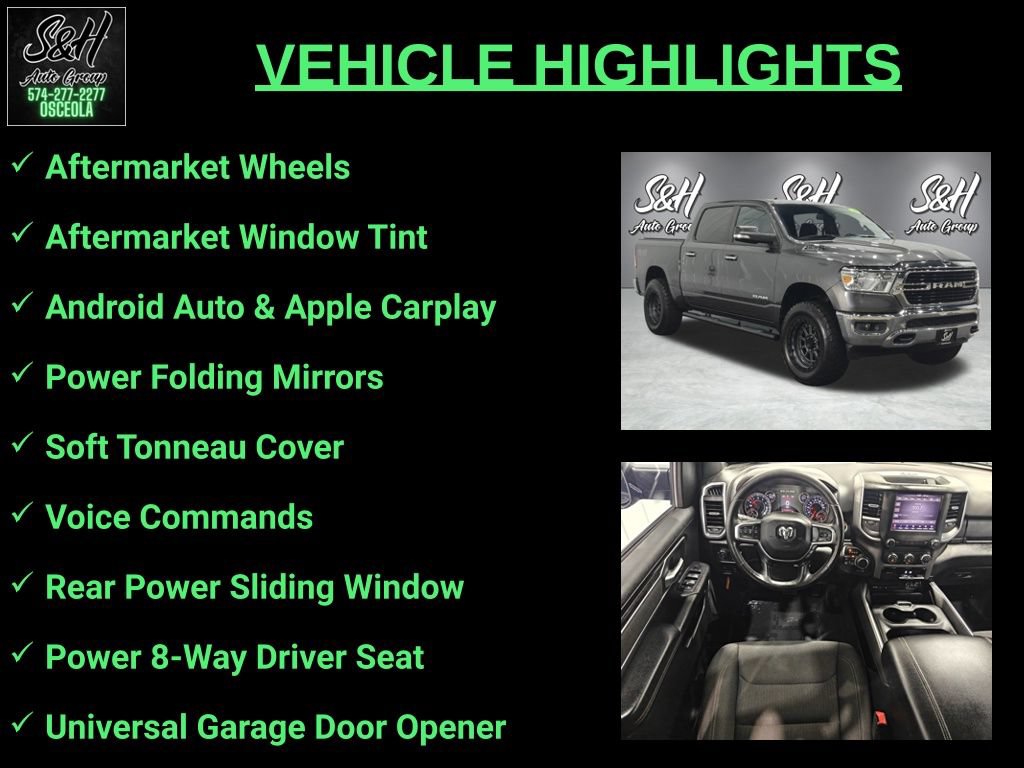 Used 2019 RAM 1500 Big Horn AWD/4WD image 3