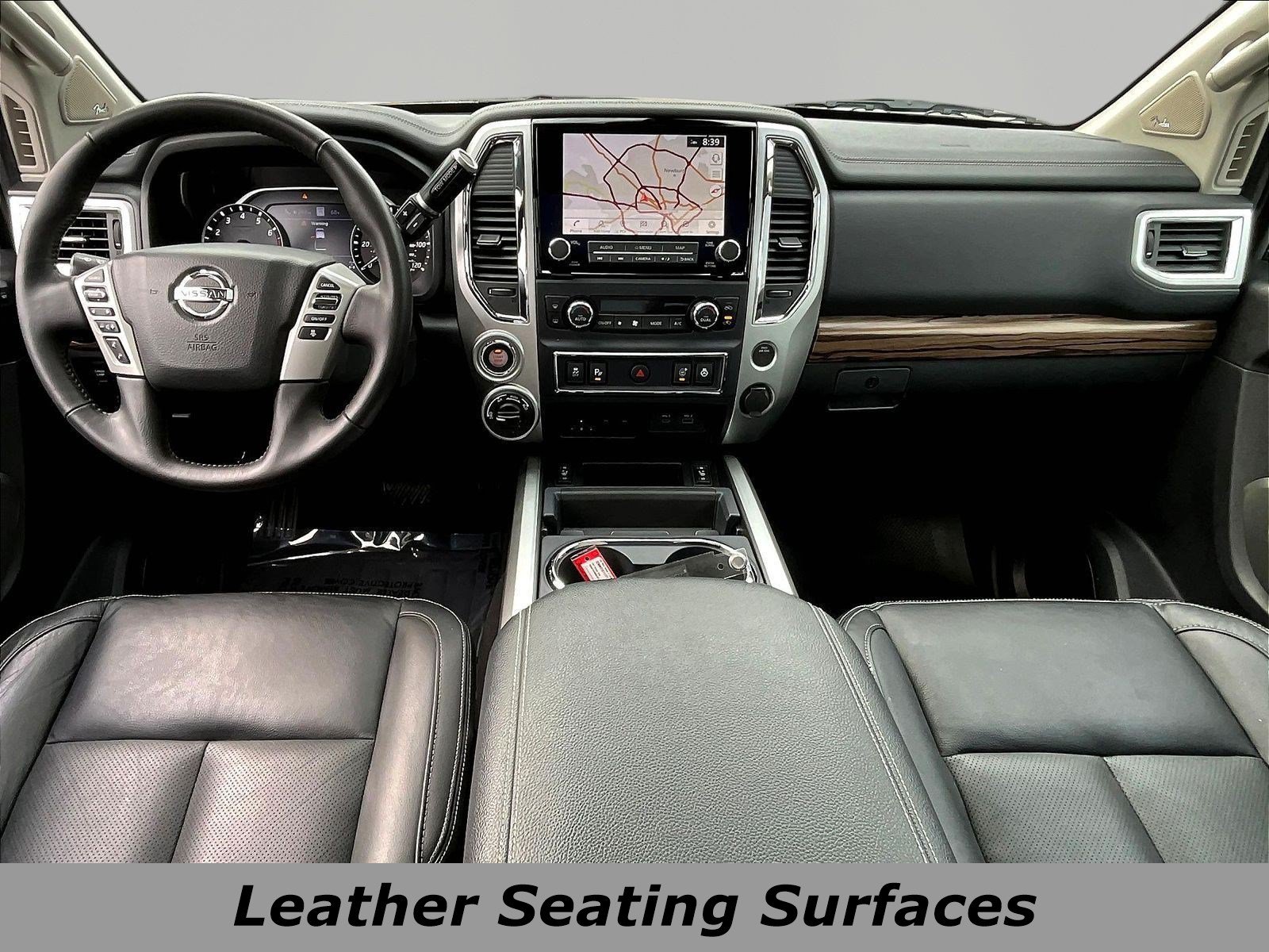 Certified 2021 Nissan Titan SL w/ Moonroof Package AWD/4WD image 8
