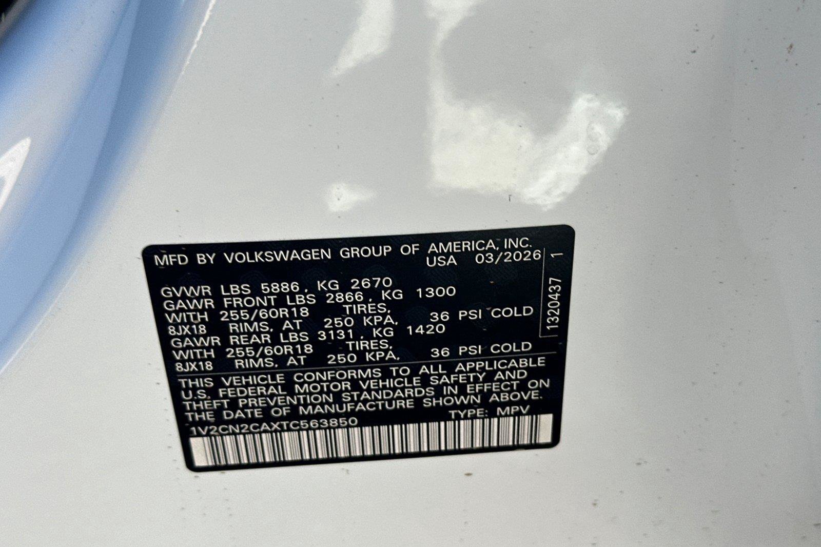 New 2026 Volkswagen Atlas Peak Edition AWD/4WD image 28