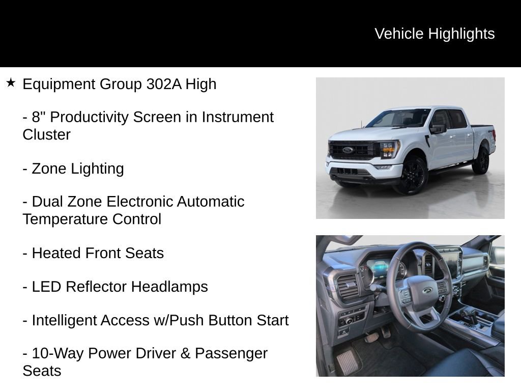 Used 2023 Ford F150 XLT w/ Equipment Group 302A High AWD/4WD image 16