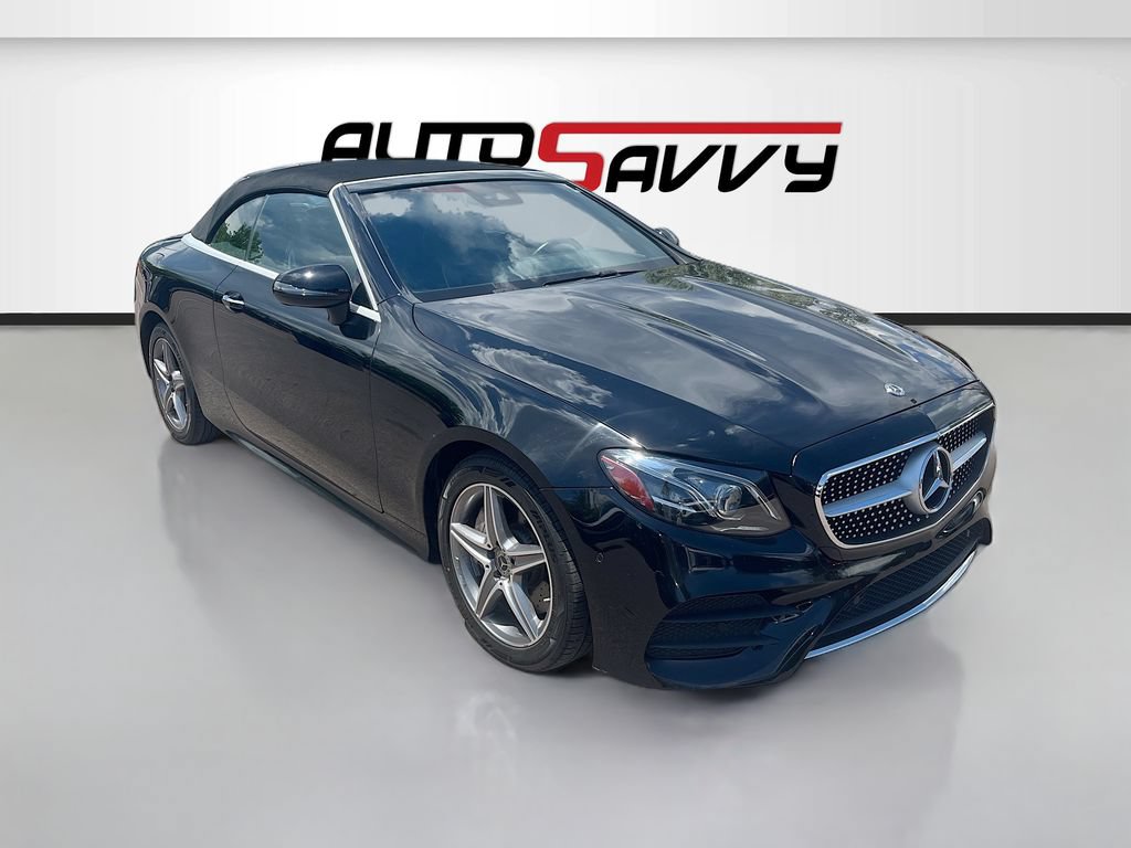 Used 2018 Mercedes-Benz E 400 4MATIC Cabriolet w/ Premium 2 Package (Q02)