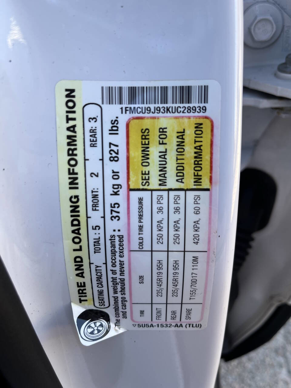 Used 2019 Ford Escape Titanium image 21