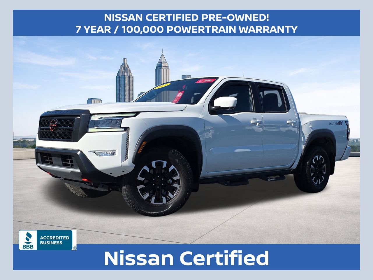 Certified 2023 Nissan Frontier PRO-4X w/ Pro Convenience Package