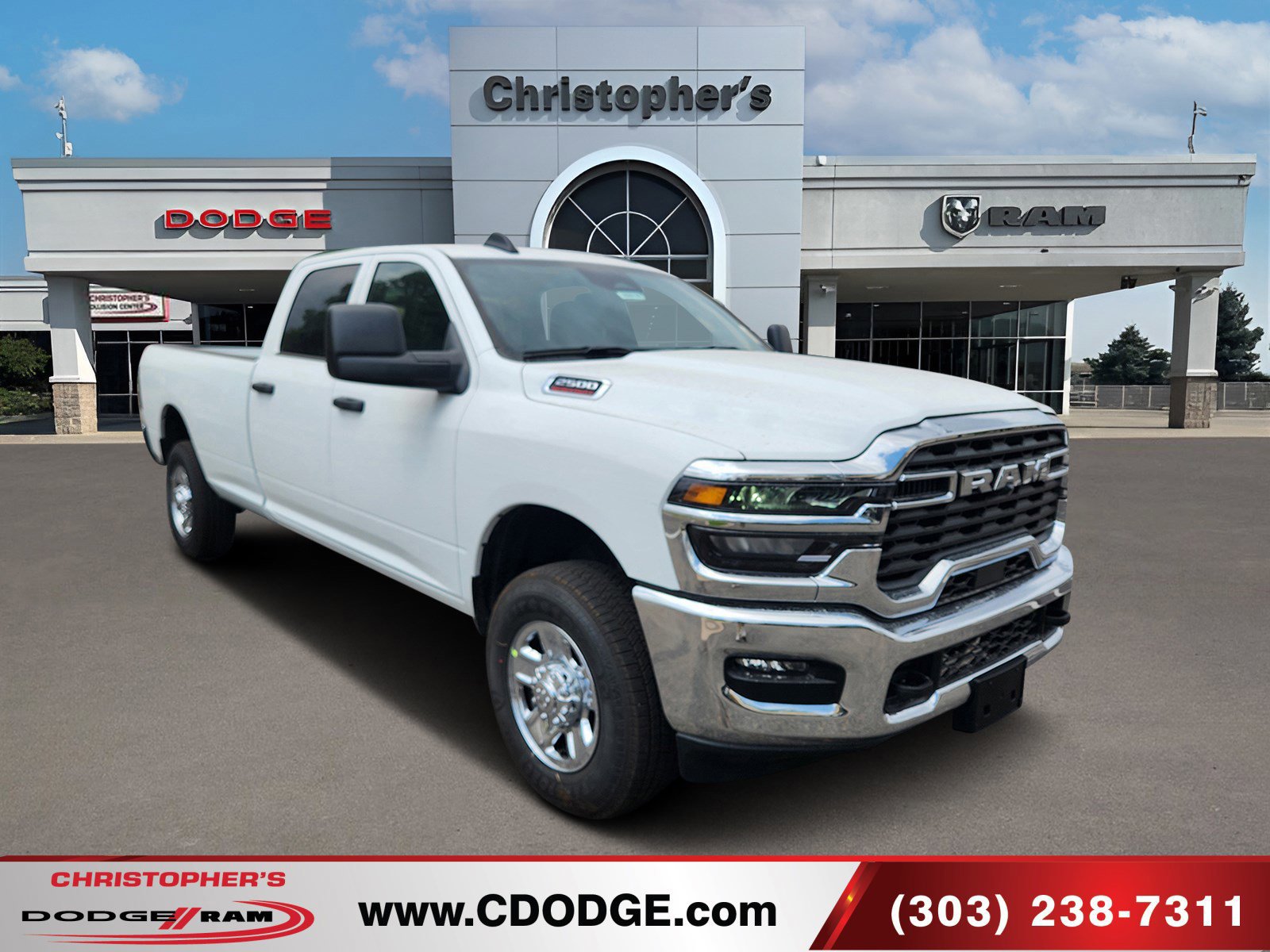 New 2026 RAM 2500 Tradesman w/ Chrome Appearance Group