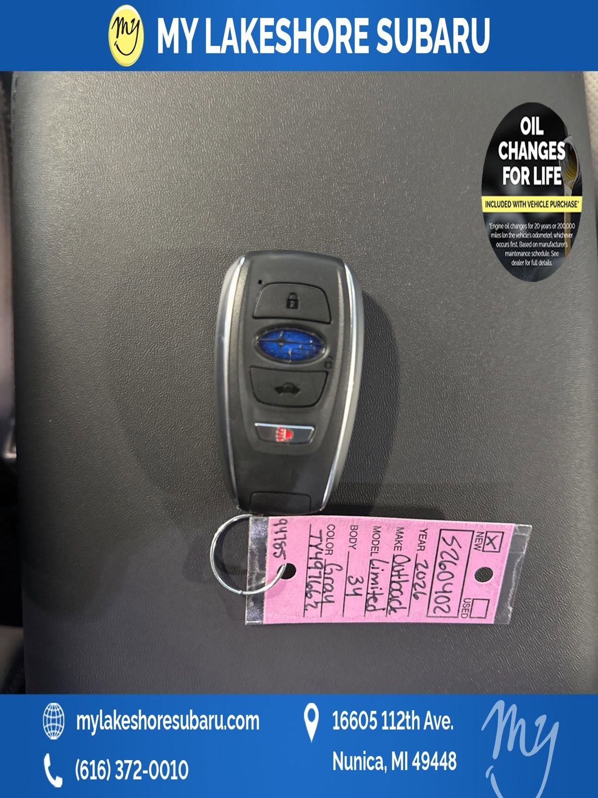 New 2026 Subaru Outback Limited image 30