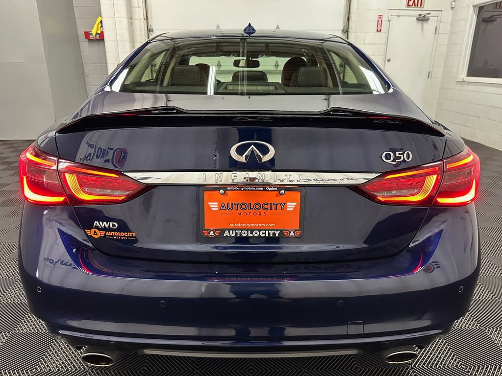 Used 2022 INFINITI Q50 Luxe w/ Cargo Package AWD/4WD image 9