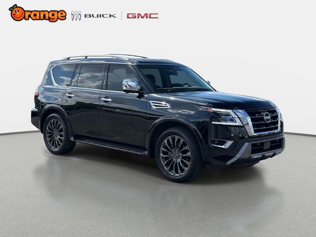 Used 2023 Nissan Armada Platinum w/ Captain's Chairs Package RWD image 1