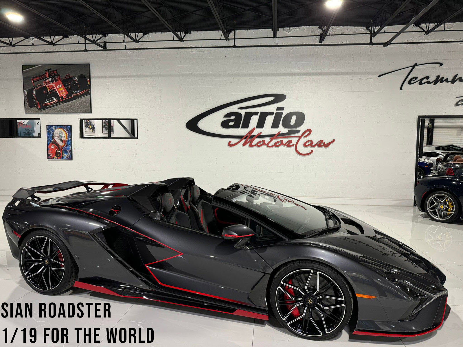 Used 2021 Lamborghini Sian Roadster