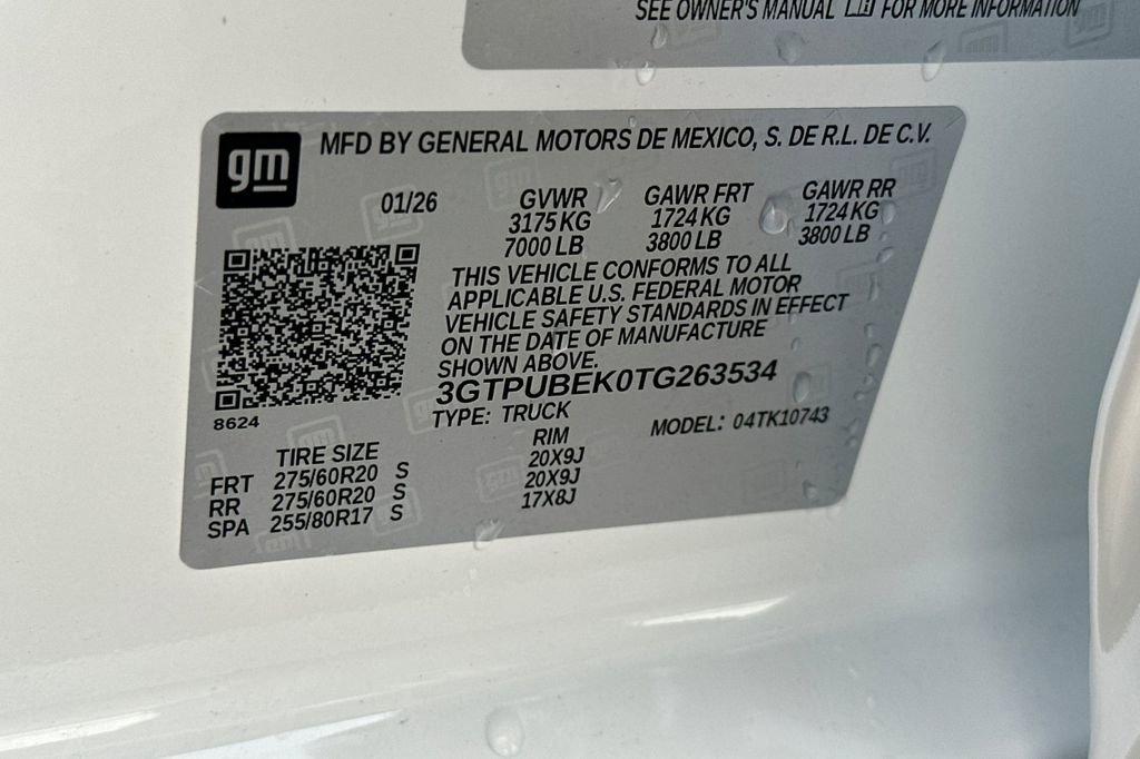 New 2026 GMC Sierra 1500 SLE w/ Preferred Package AWD/4WD image 22