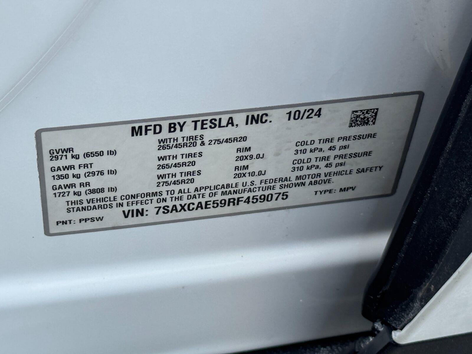 Used 2024 Tesla Model X AWD/4WD image 47
