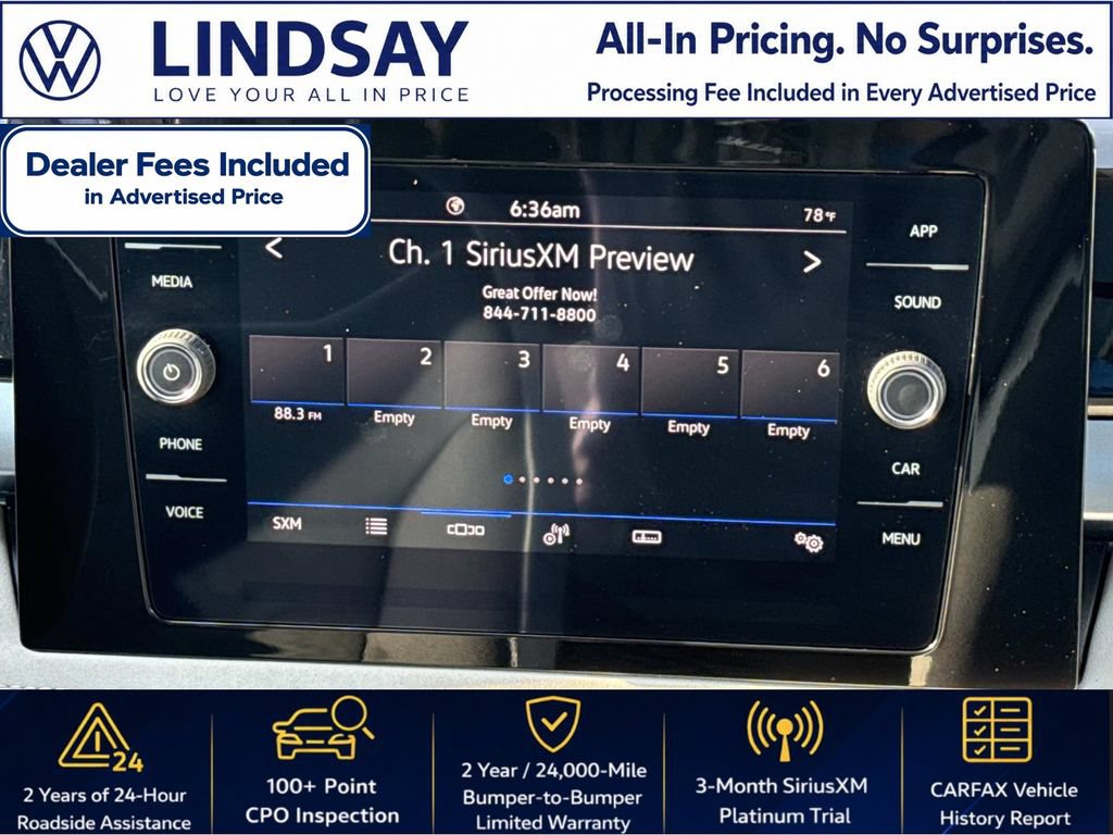 Certified 2025 Volkswagen Taos SE w/ Panoramic Sunroof Package AWD/4WD image 13