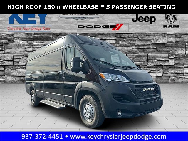 New 2025 RAM ProMaster 3500 w/ Crew Van Package