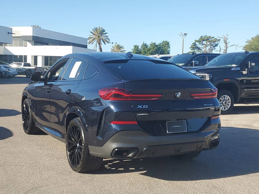 Used 2021 BMW X6 xDrive40i w/ M Sport Package AWD/4WD image 4