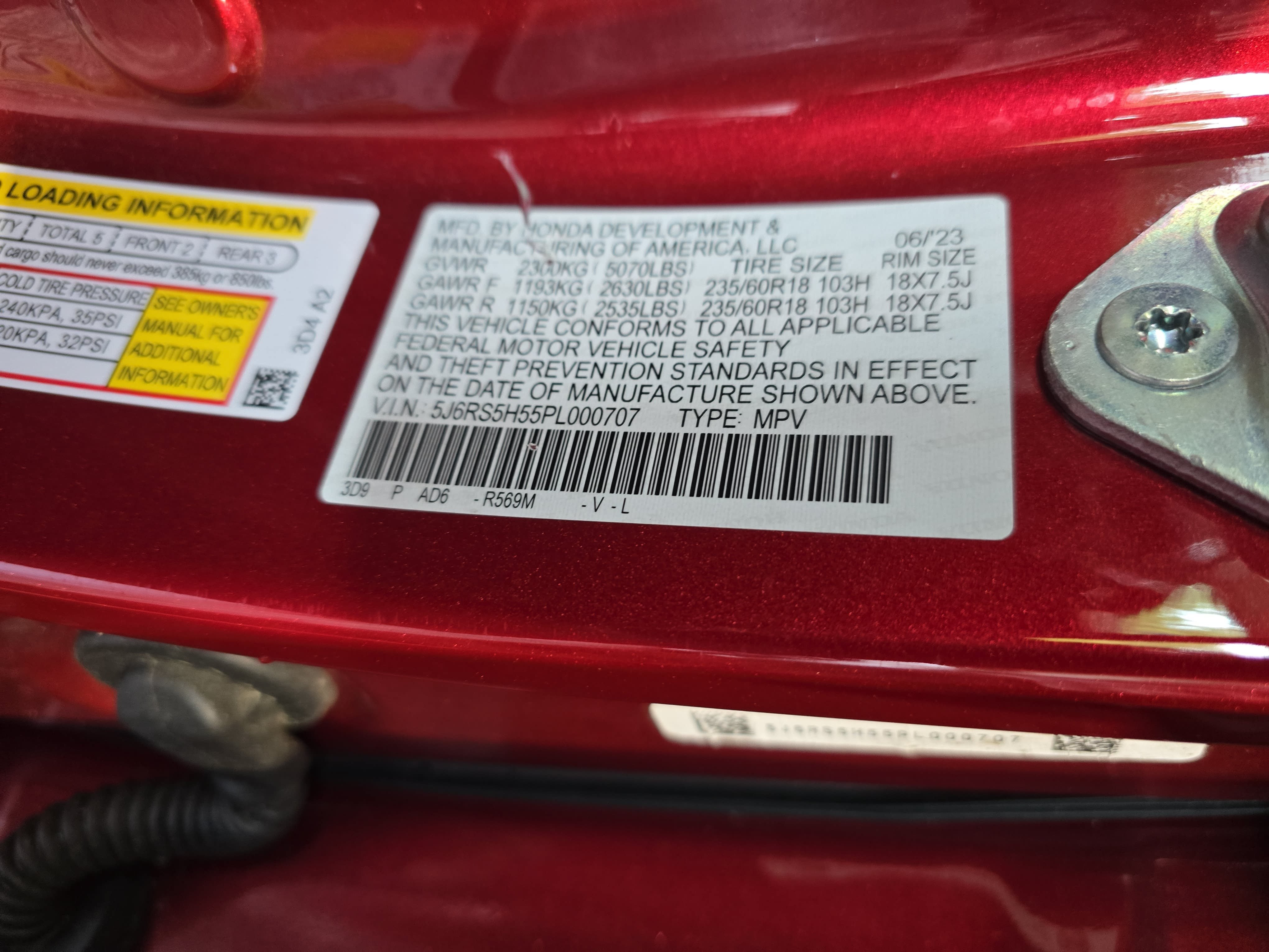 Used 2023 Honda CR-V Sport image 35