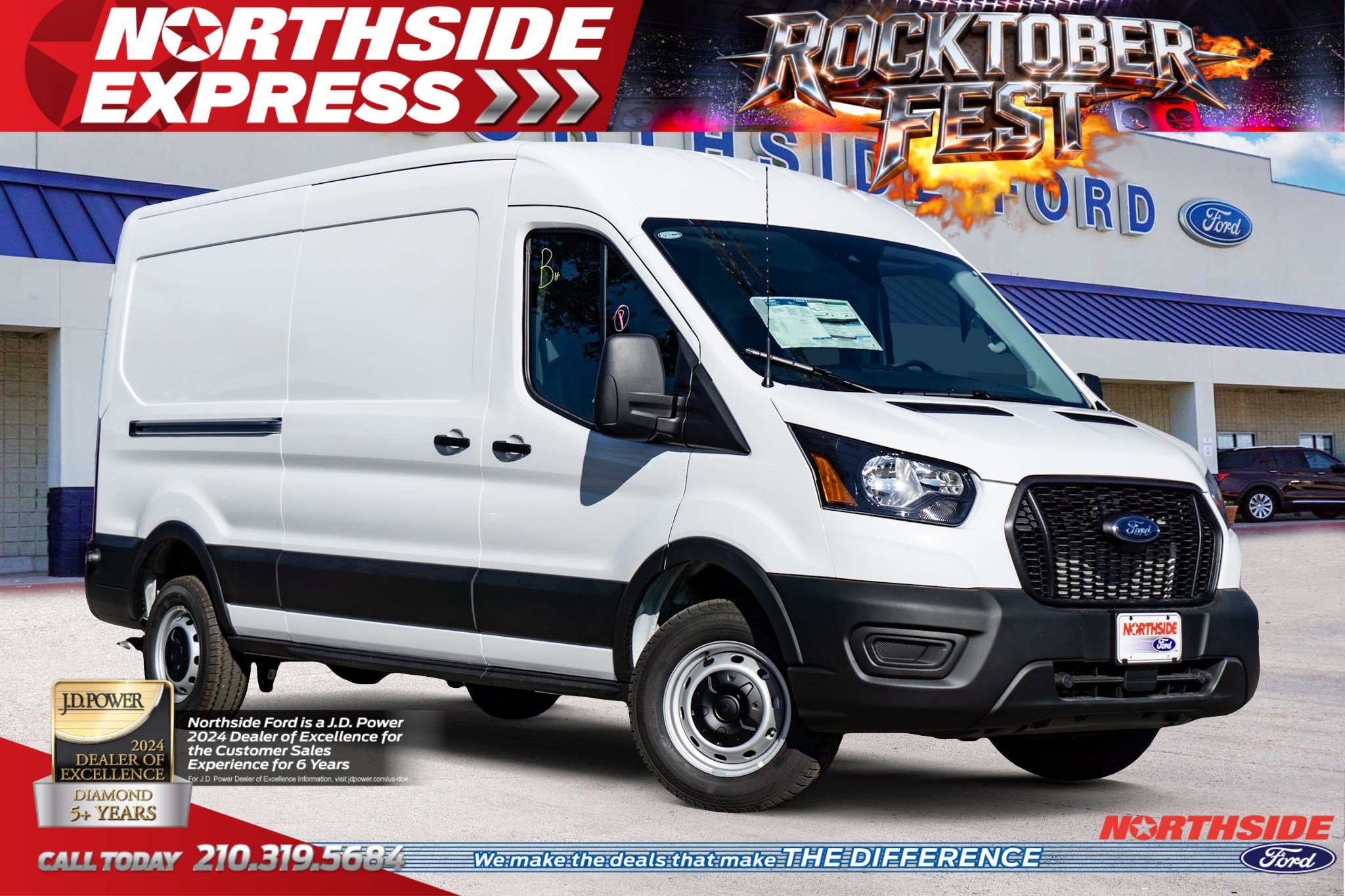 New 2024 Ford Transit 250 148 Medium Roof