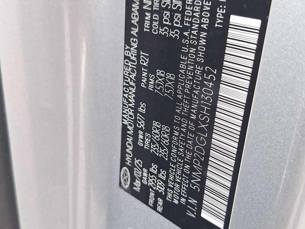 Certified 2025 Hyundai Santa Fe SEL image 34