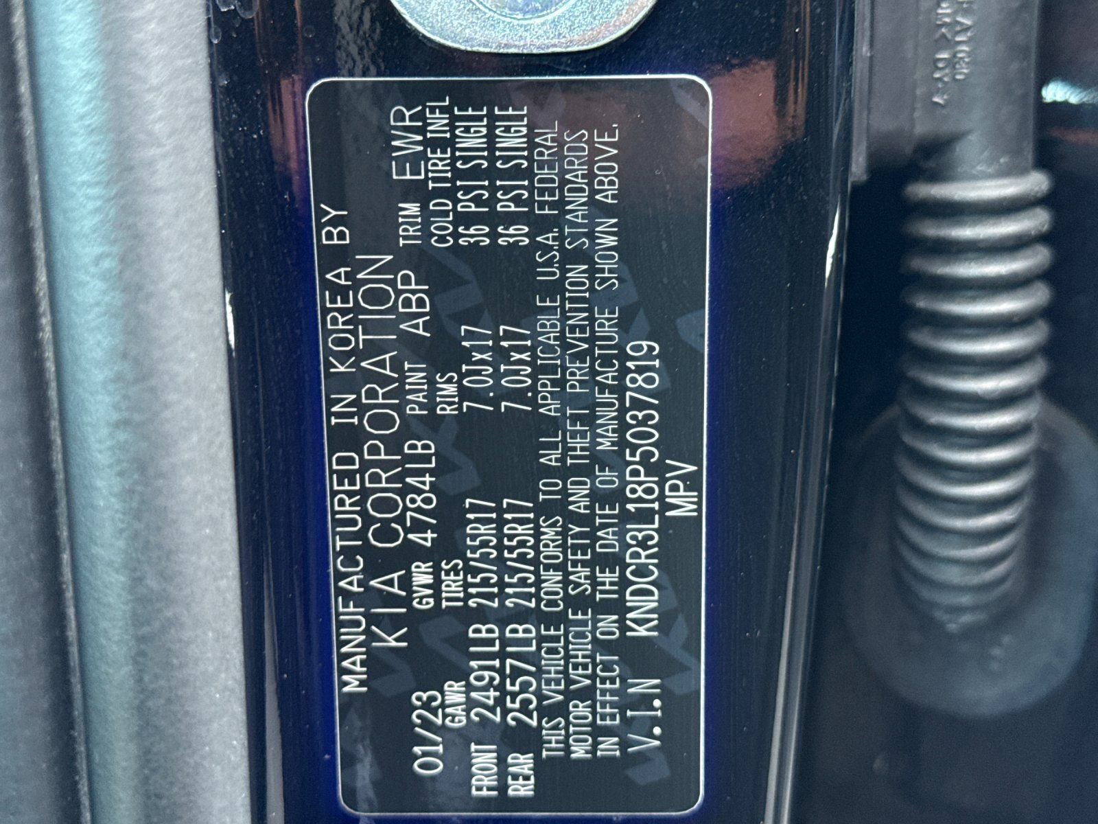 Certified 2023 Kia Niro Wind image 30