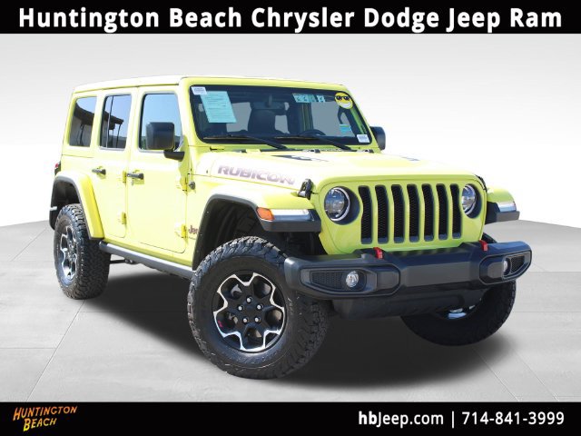Used 2023 Jeep Wrangler Unlimited Rubicon w/ LED Lighting Group AWD/4WD image 1