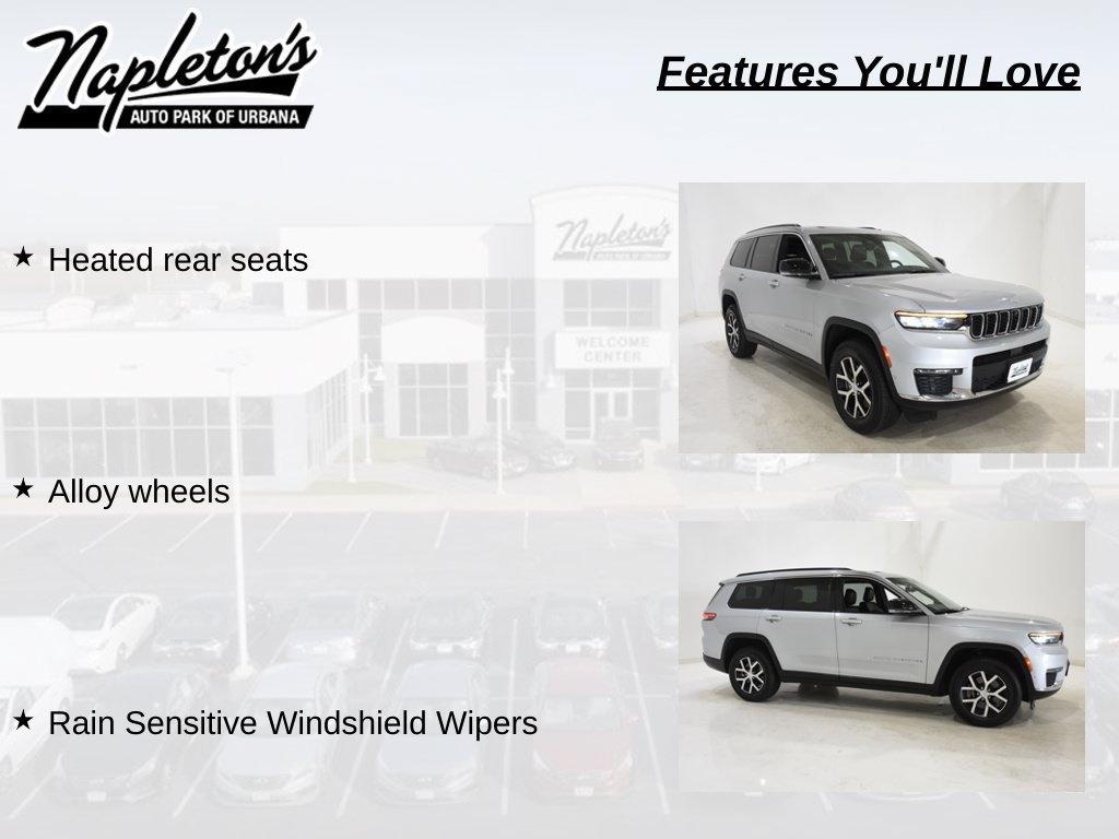Used 2024 Jeep Grand Cherokee L Limited w/ Luxury Tech Group II AWD/4WD image 36