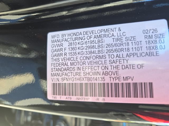 New 2026 Honda Pilot TrailSport image 35