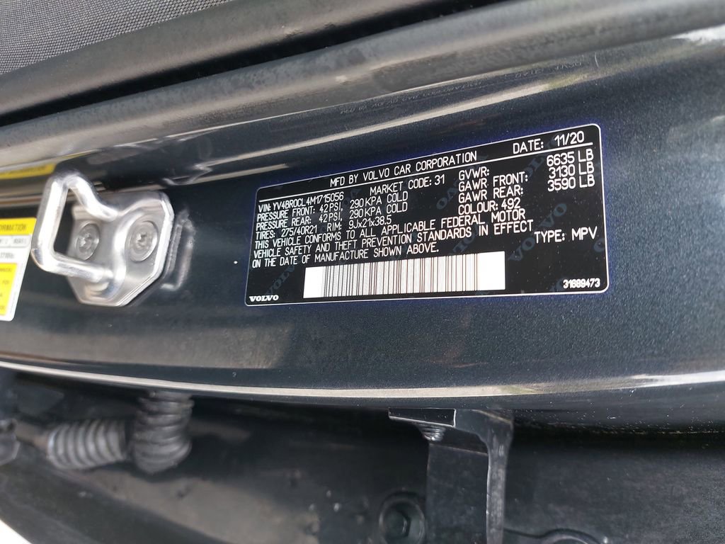 Used 2021 Volvo XC90 T8 Inscription w/ Advanced Package AWD/4WD image 31