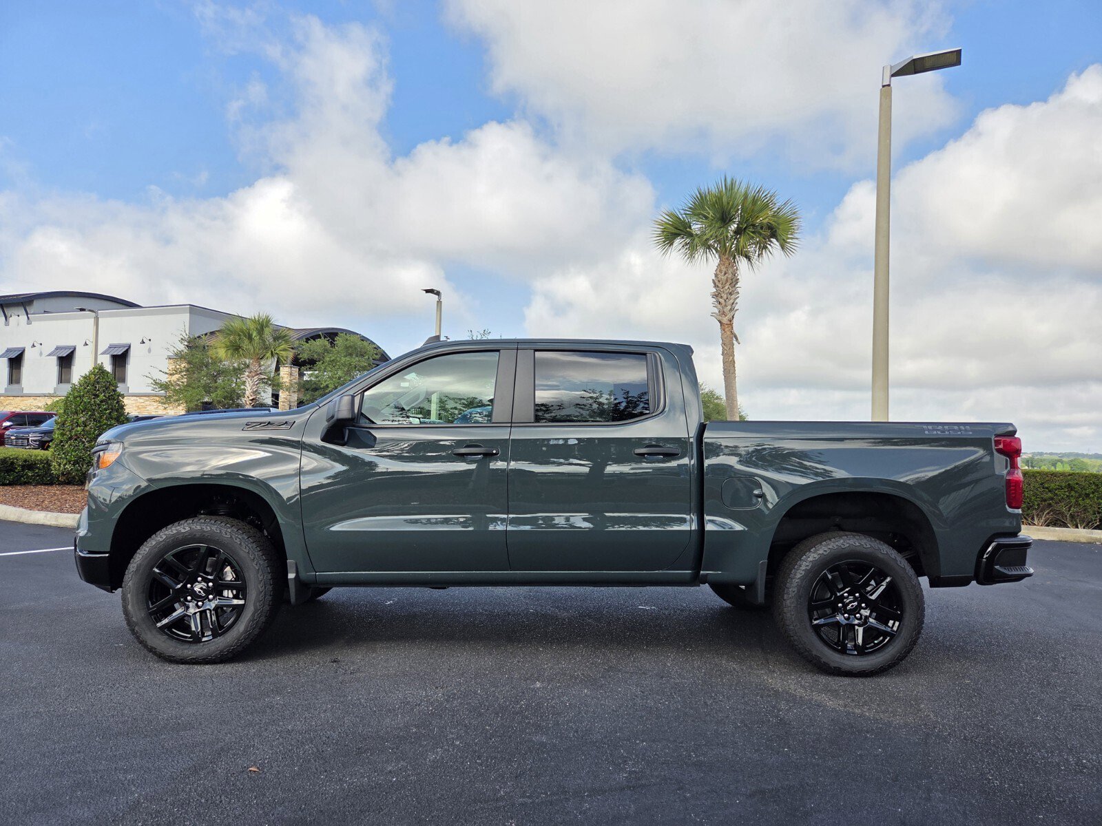 New 2026 Chevrolet Silverado 1500 Custom Trail Boss w/ Dark Appearance Package AWD/4WD image 3