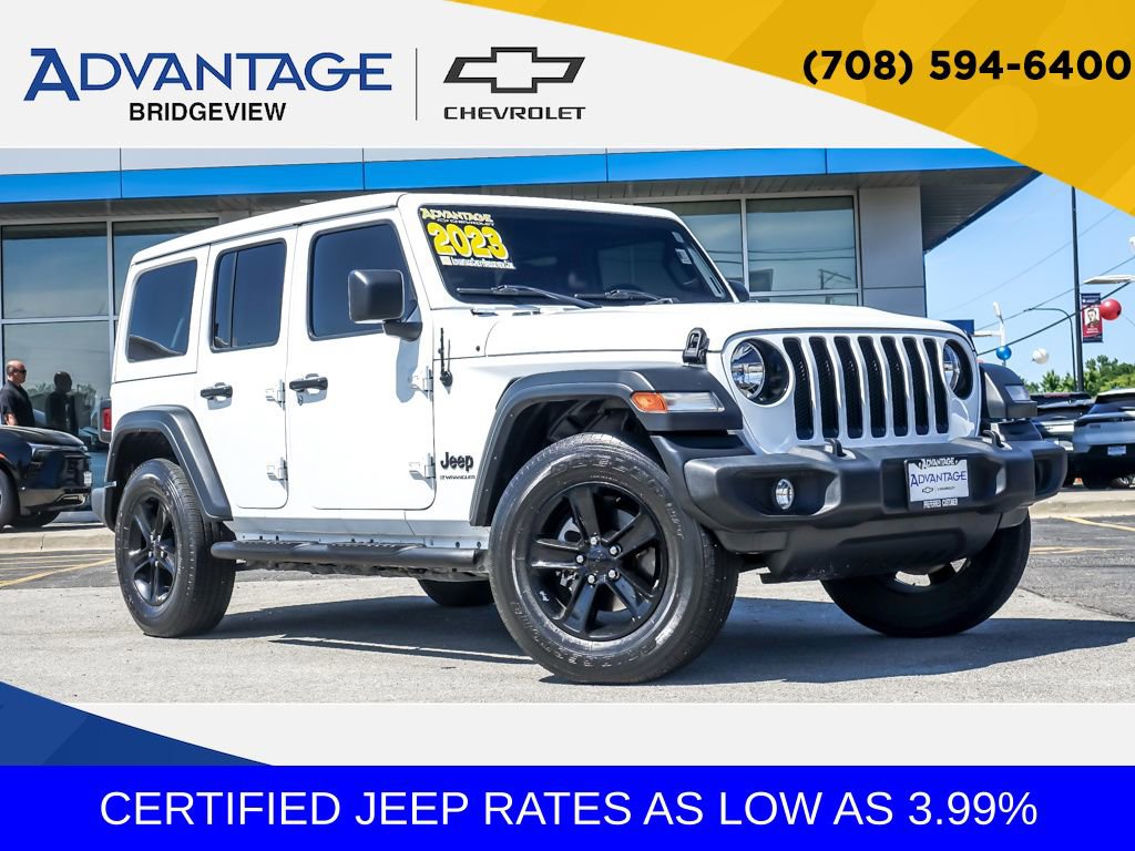 Used 2023 Jeep Wrangler Unlimited Sport AWD/4WD video 1