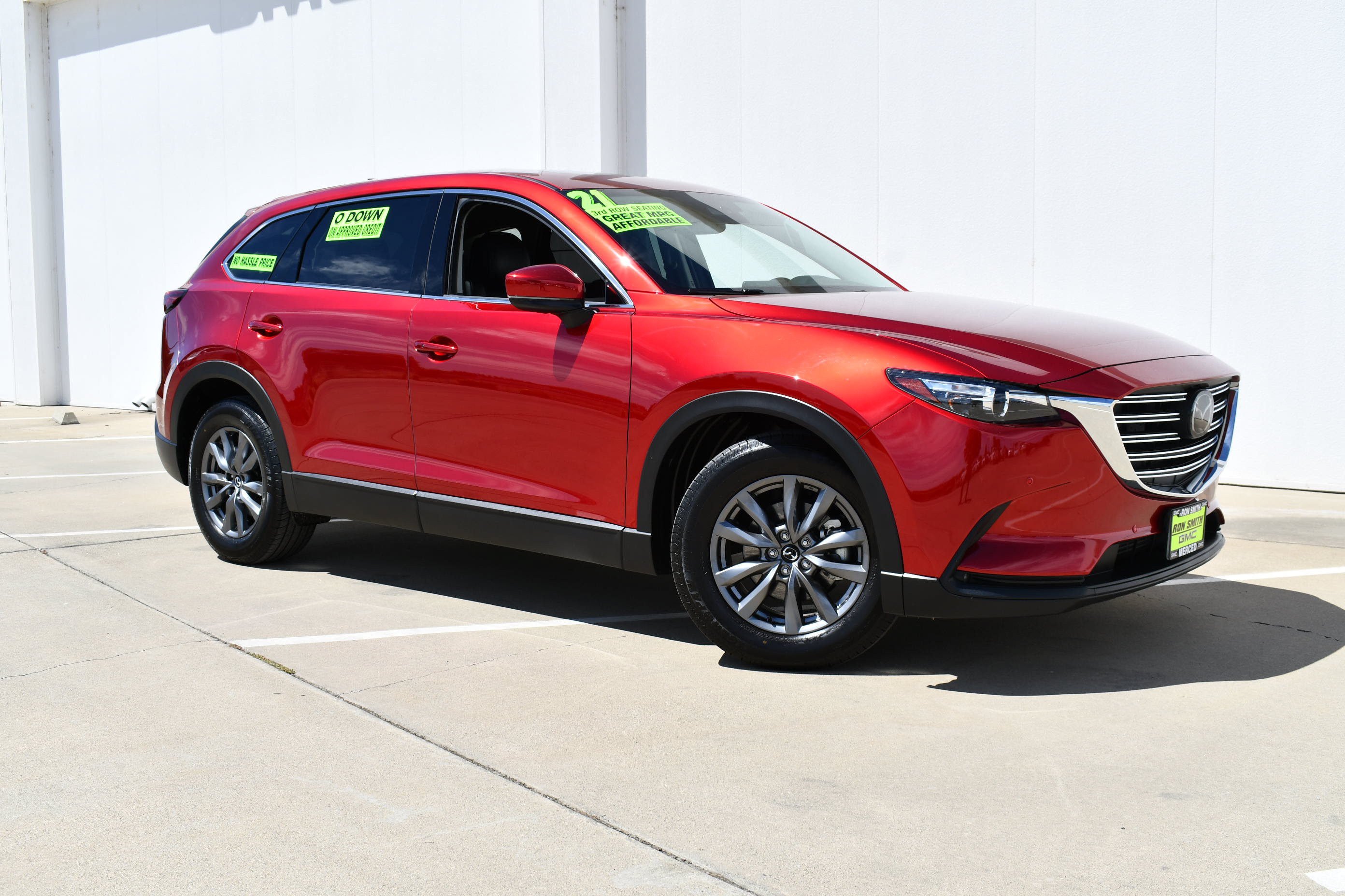 Used 2021 MAZDA CX-9 Touring w/ Touring Premium Package FWD image 2