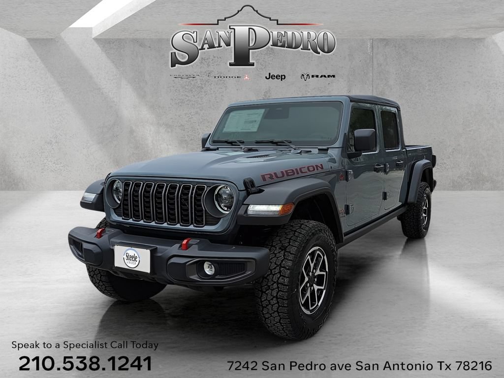 New 2026 Jeep Gladiator Rubicon w/ Steel Power Dome Hood Package AWD/4WD image 1
