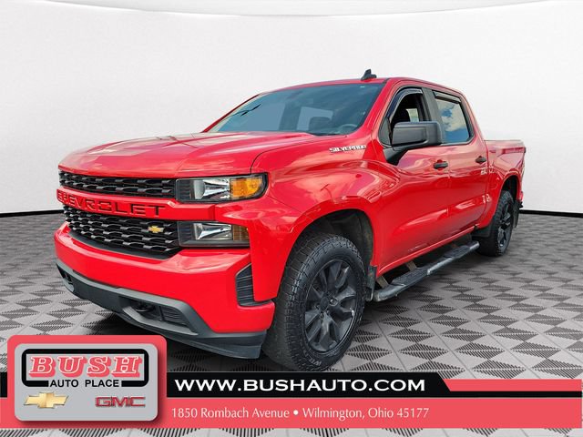 Used 2020 Chevrolet Silverado 1500 Custom w/ Custom Value Package AWD/4WD image 2