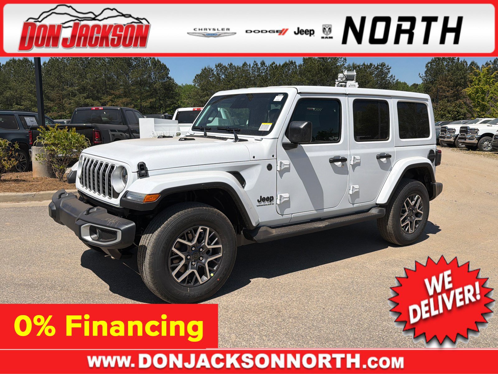 New 2026 Jeep Wrangler Sahara AWD/4WD image 1
