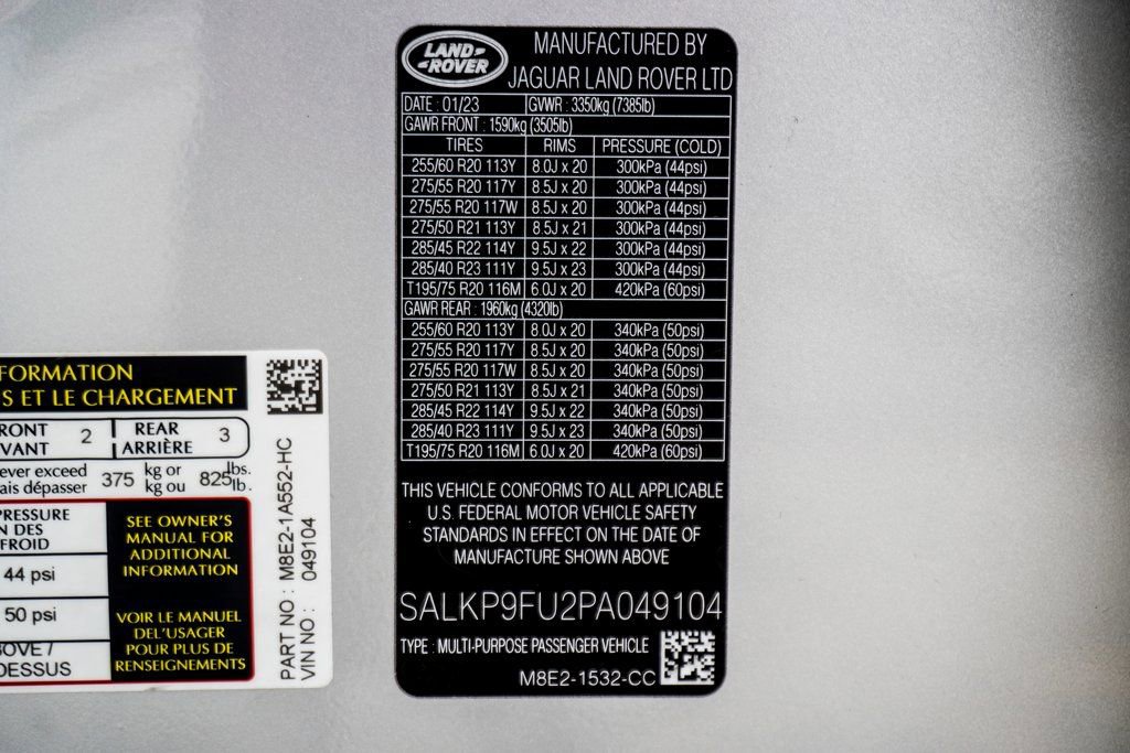 Used 2023 Land Rover Range Rover SE image 52