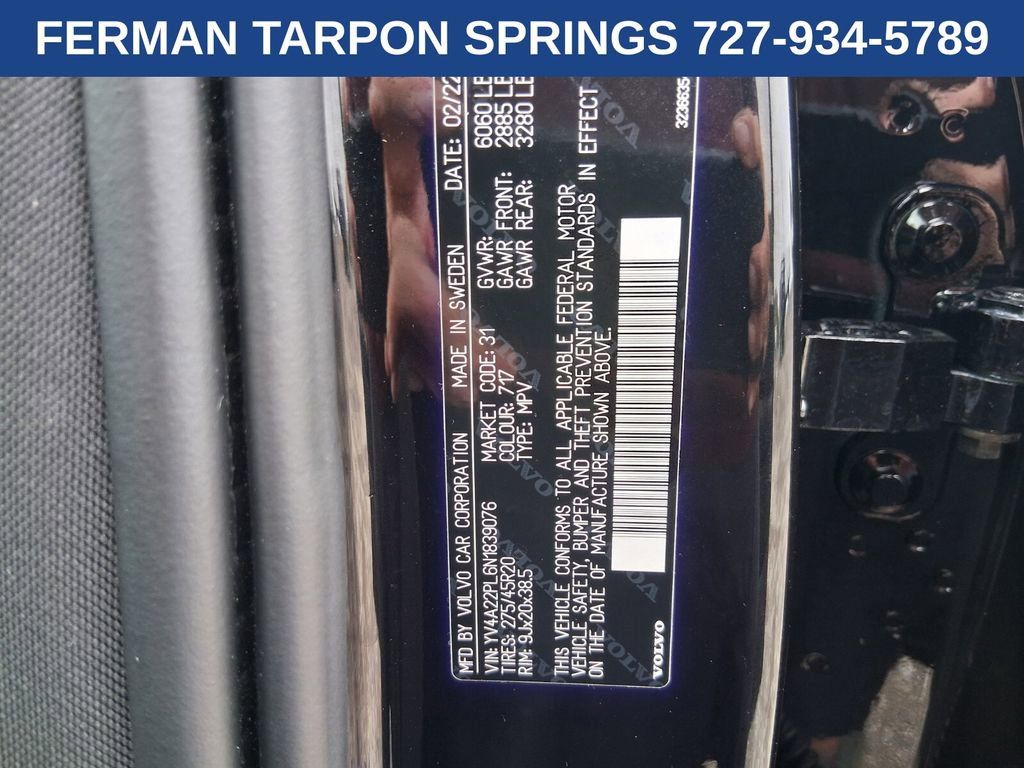 Certified 2022 Volvo XC90 T6 Inscription image 22