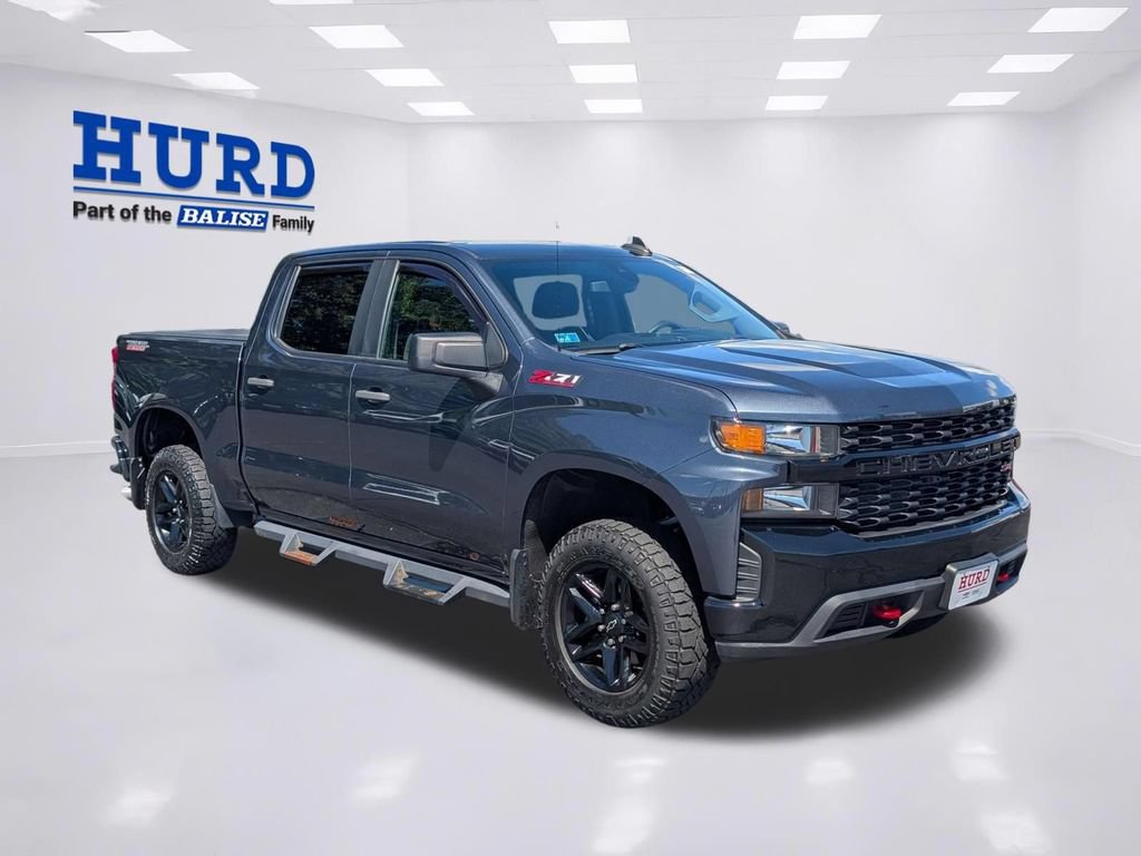 Used 2021 Chevrolet Silverado 1500 Custom Trail Boss w/ Safety Confidence Package AWD/4WD image 1