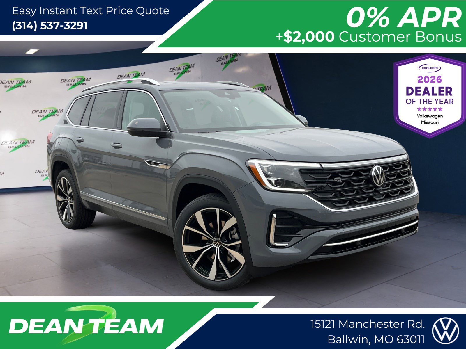 New 2026 Volkswagen Atlas SEL Premium R-Line image 1